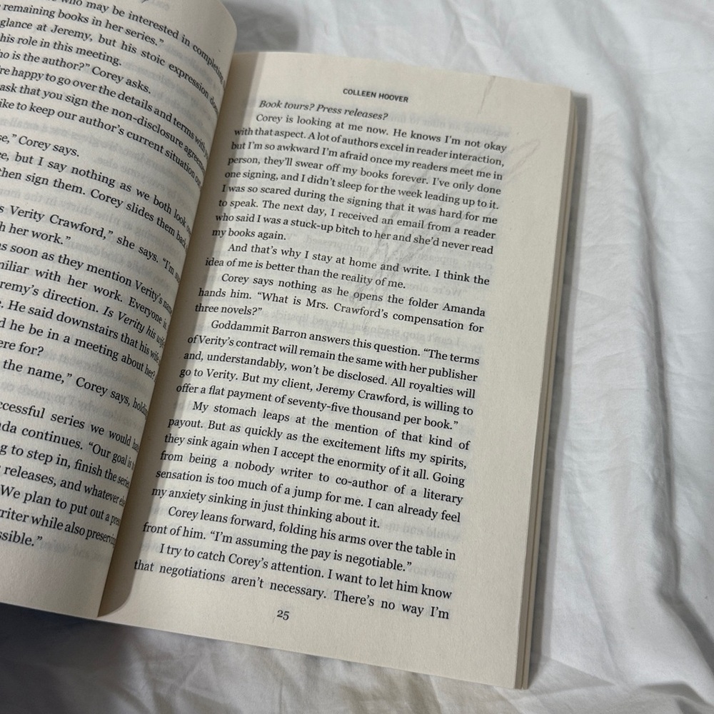 “Without Merit” and “Verity” Paperback Fiction Novels by Colleen Hoover. - Picture 11 of 15